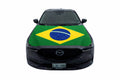 Brazil Car Hood Flag (PRE-ORDER)